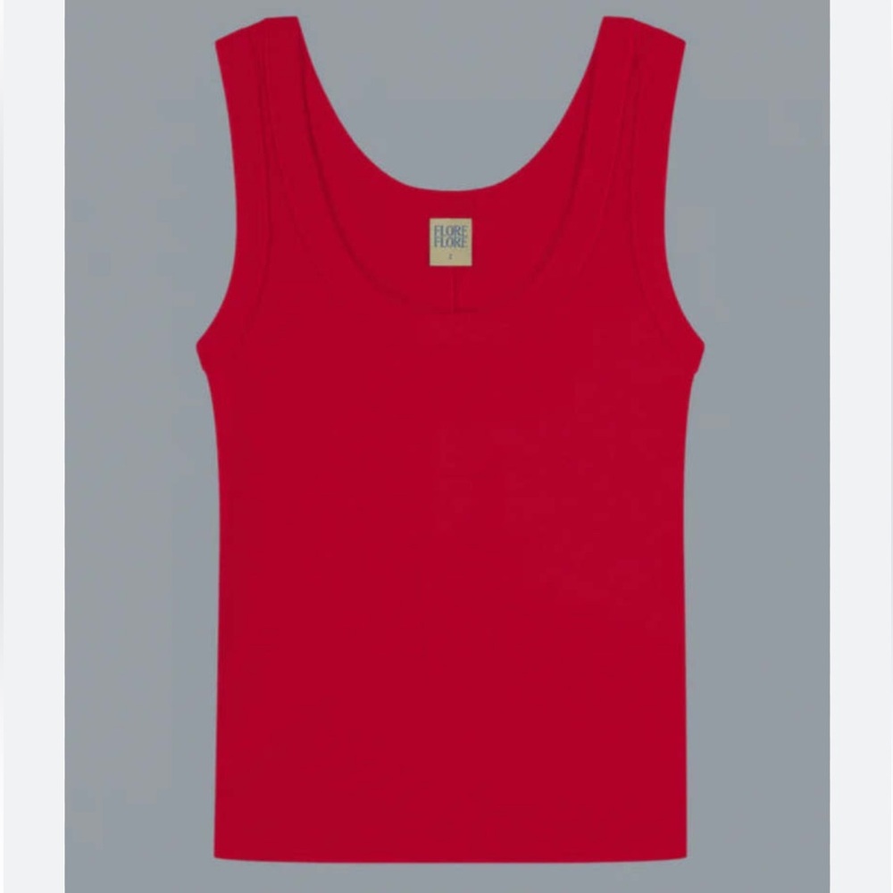 Flore Flore Hillie Red Tank Top - Core Basics